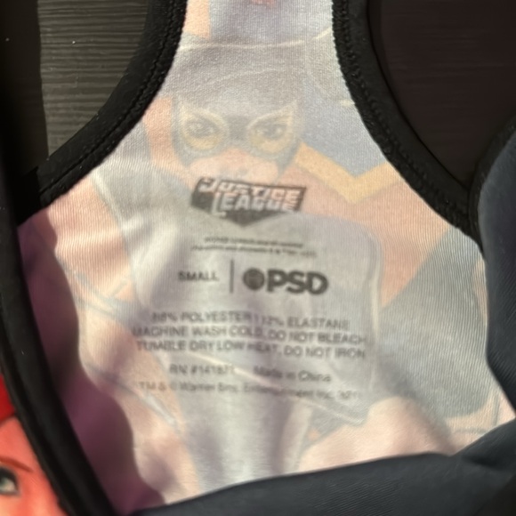 PSD UNDERWEAR DC COMICS SPORTS BRA (CATWOMAN, POSION IVY, SUPERGIRL, MERA) - Picture 4 of 6